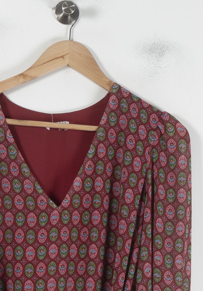 Robe Portefeuille Bordeaux - Taille T.U. de la marque Claudie Pierlot | PARAD87018 - Vendu par Paradigme - Image 3