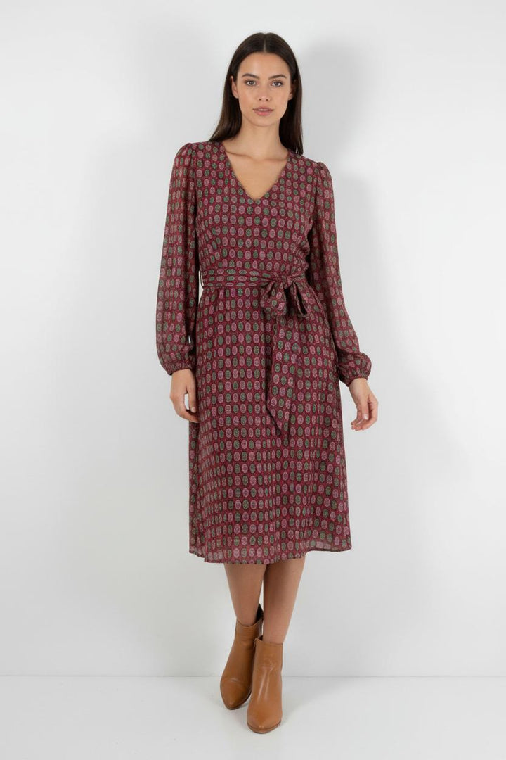 Robe Portefeuille Bordeaux - Taille T.U. de la marque Claudie Pierlot | PARAD87018 - Vendu par Paradigme - Image 1