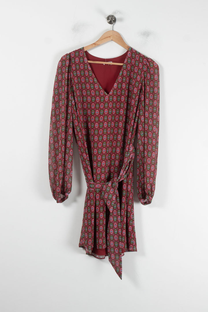 Robe Portefeuille Bordeaux - Taille T.U. de la marque Claudie Pierlot | PARAD87018 - Vendu par Paradigme - Image 2