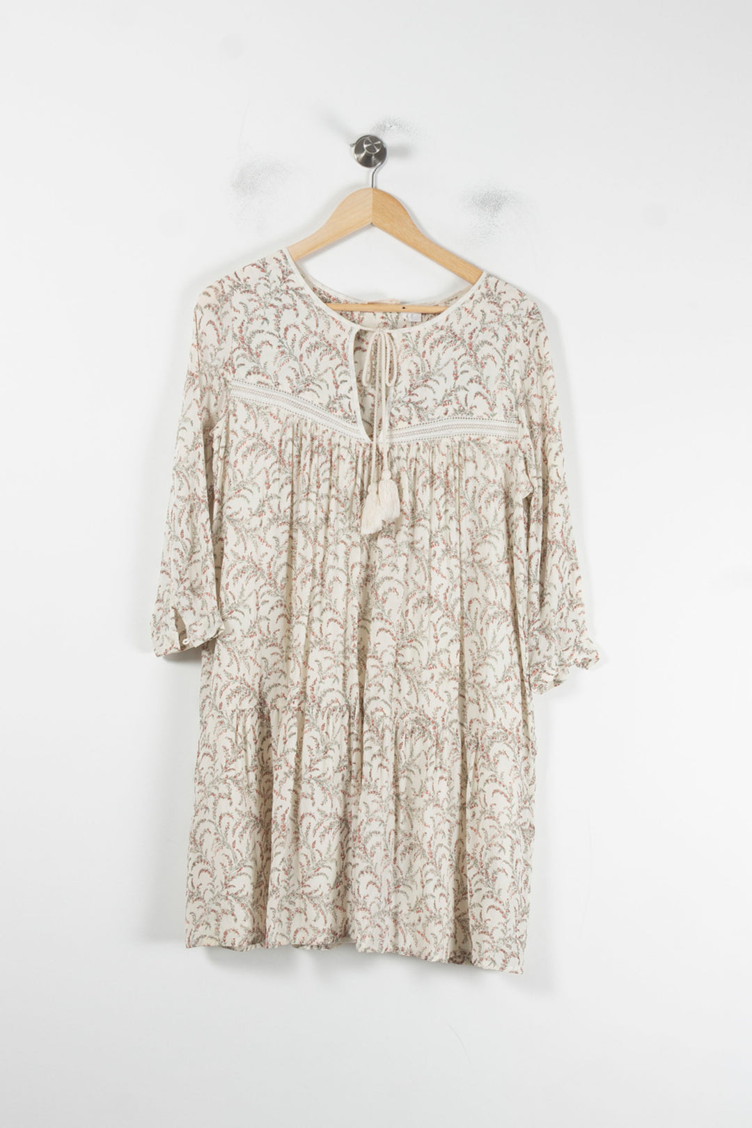 Robe Bohème Beige - Taille M/38 de la marque ba&sh | PARAD87023 - Vendu par Paradigme - Image 2