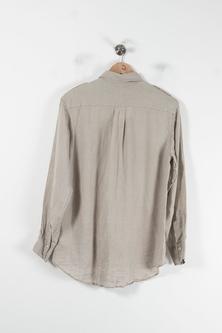 Chemise Safari Grise - Taille S/36 de la marque Replay | PARAD87025 - Vendu par Paradigme - Image 4