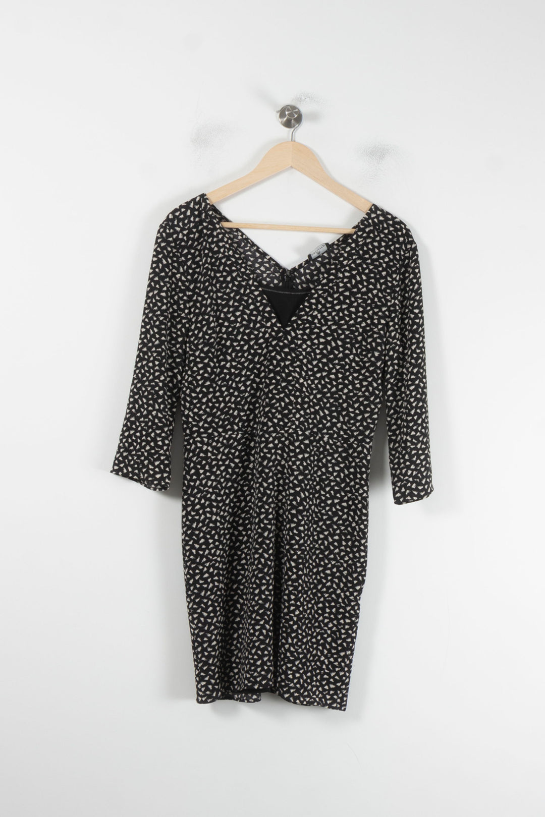 Robe Midi Noire et Blanche - Taille L/40 de la marque One Step | PARAD87029 - Vendu par Paradigme - Image 2