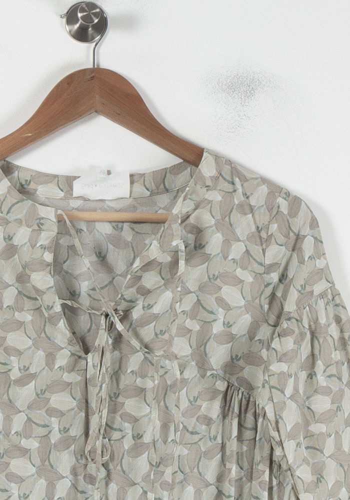 Robe Courte Verte et Beige - Taille XS/34 de la marque Sud express | PARAD87036 - Vendu par Paradigme - Image 3