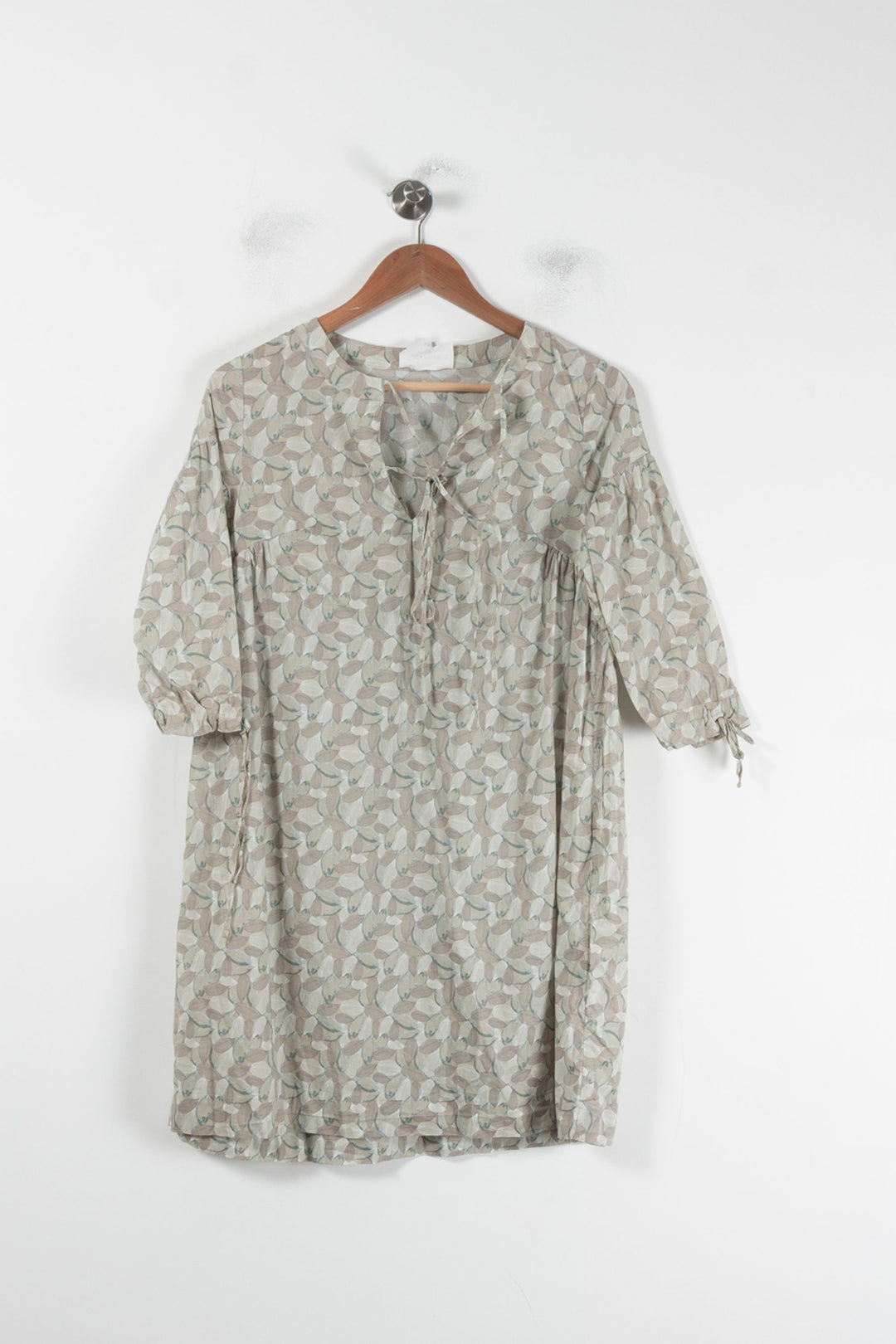 Robe Courte Verte et Beige - Taille XS/34 de la marque Sud express | PARAD87036 - Vendu par Paradigme - Image 2