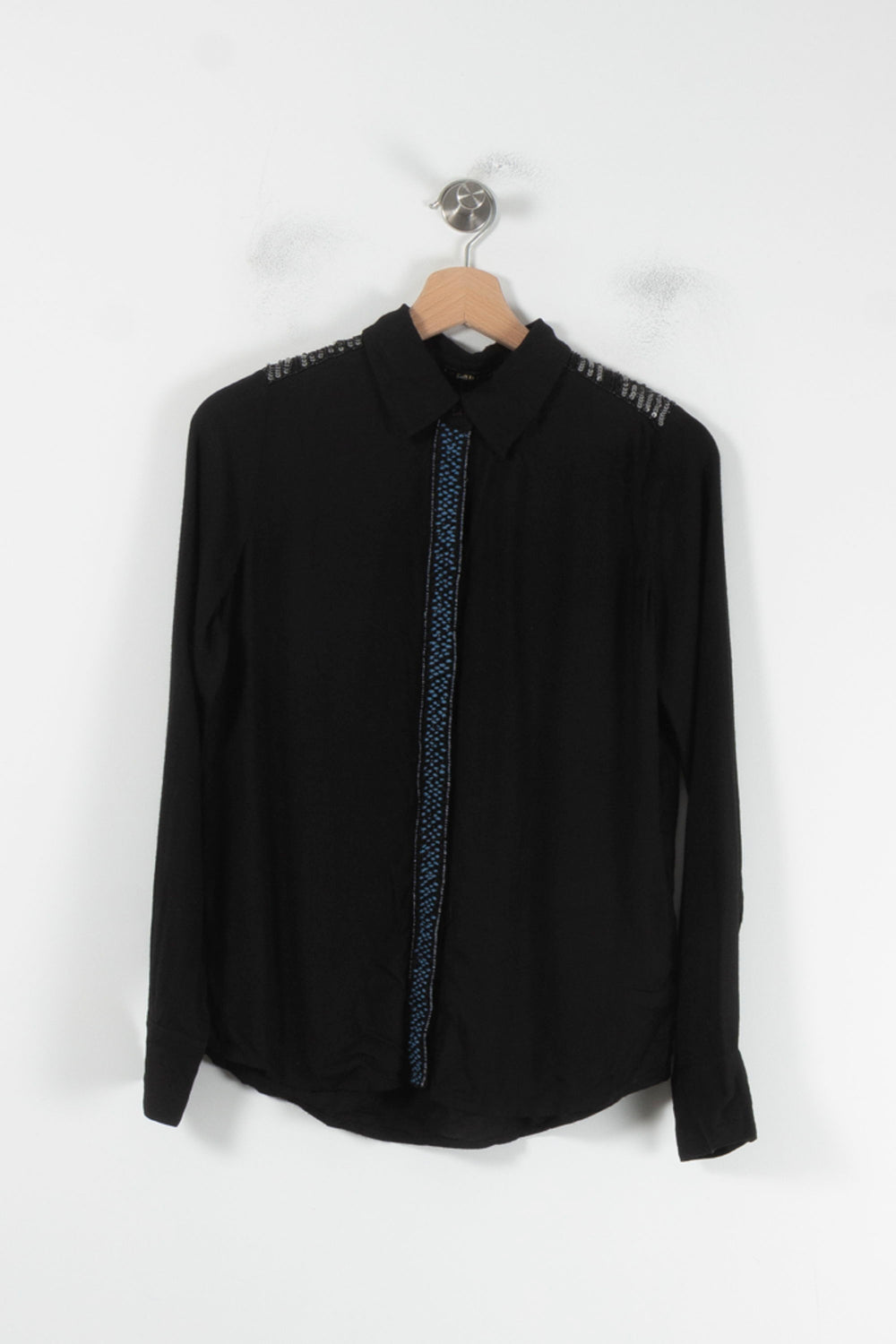 Chemise Noire - Taille XS/34 de la marque Bérénice | PARAD87037 - Vendu par Paradigme - Image 2