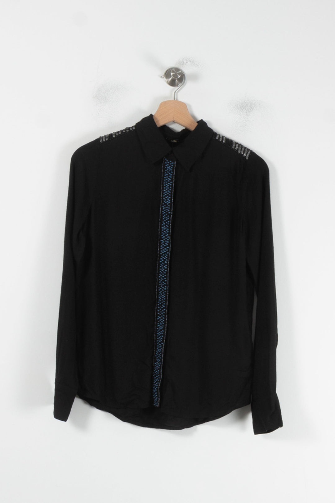 Chemise Noire - Taille XS/34 de la marque Bérénice | PARAD87037 - Vendu par Paradigme - Image 2