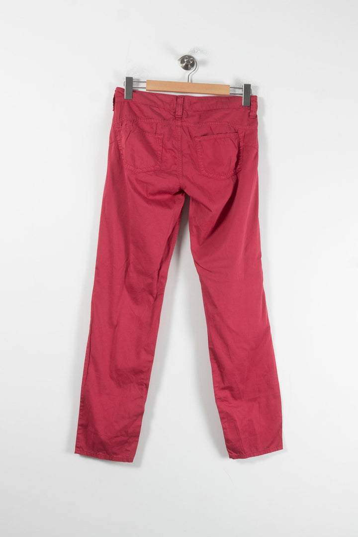 Pantalon Bordeaux - Taille M/38 de la marque Liu Jo | PARAD87041 - Vendu par Paradigme - Image 4