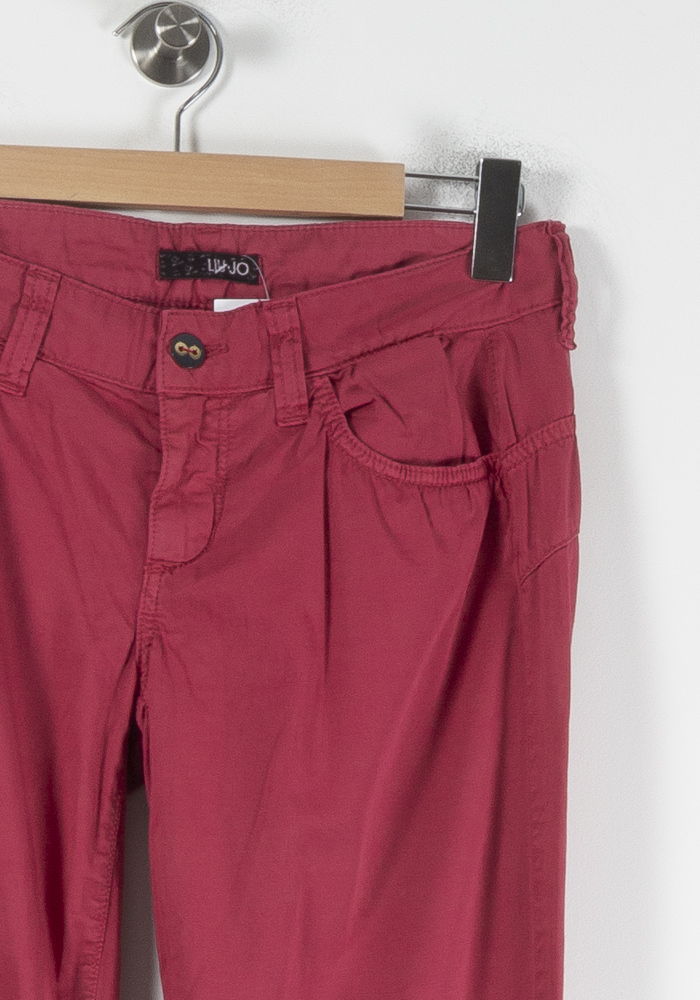 Pantalon Bordeaux - Taille M/38 de la marque Liu Jo | PARAD87041 - Vendu par Paradigme - Image 3