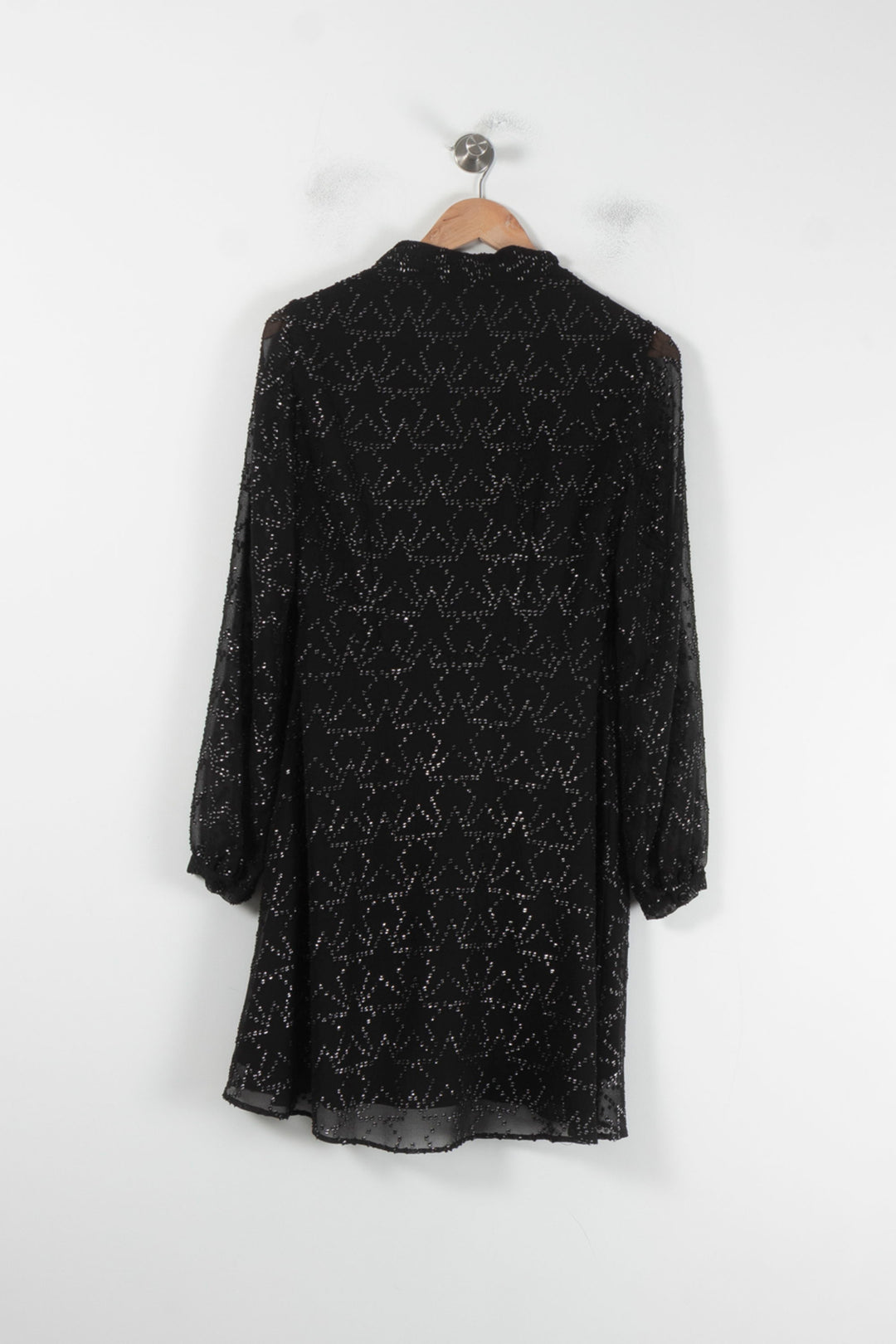 Robe Courte Noire - Taille S/36 de la marque Claudie Pierlot | PARAD87056 - Vendu par Paradigme - Image 4