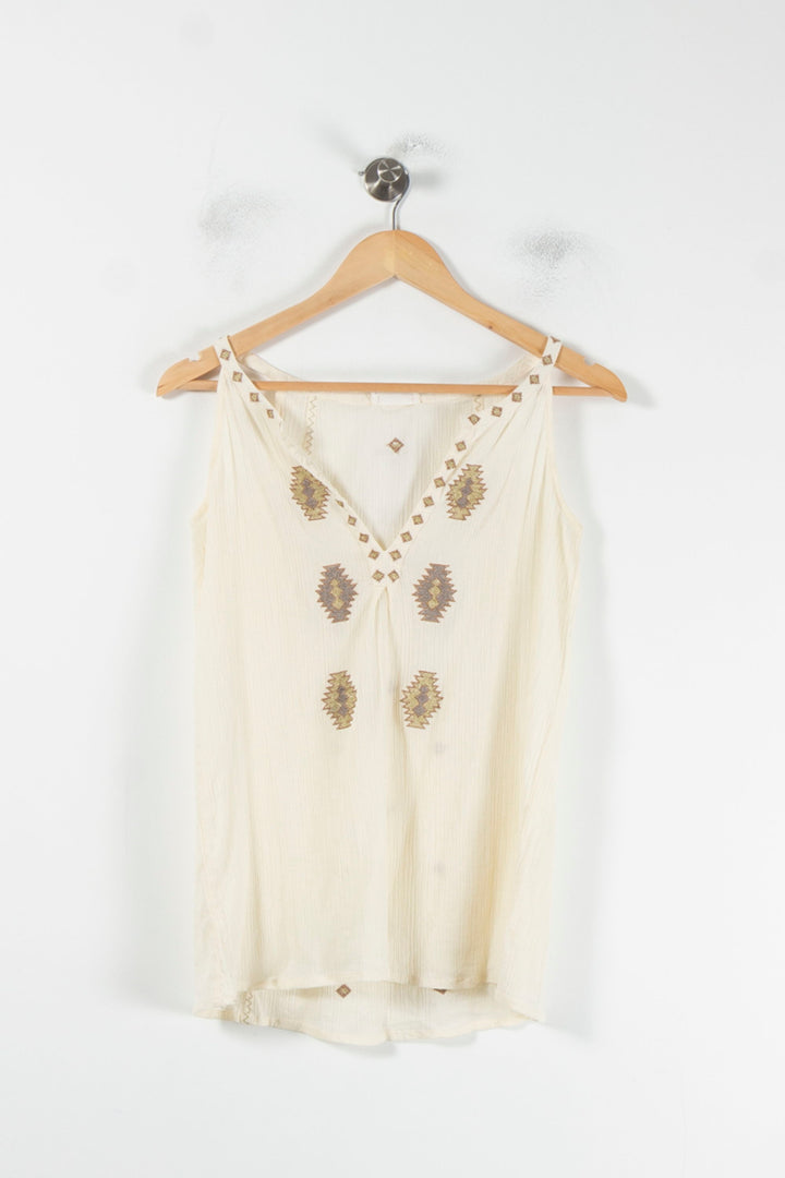 Débardeur Beige - Taille S/36 de la marque Sézane | PARAD87059 - Vendu par Paradigme - Image 2