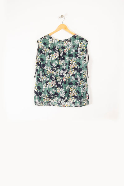 Floral print blouse - M/38