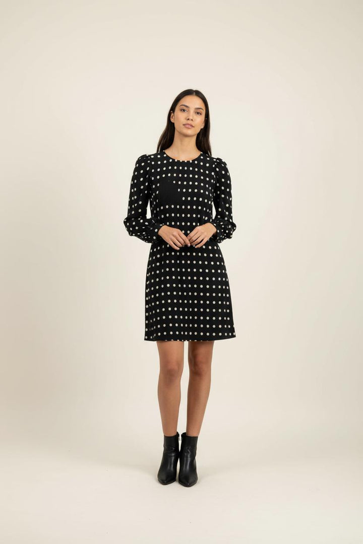 Robe Noire et Blanche - Taille L/40 de la marque Petite Mendigote | PARAD87079 - Vendu par Paradigme - Image 1