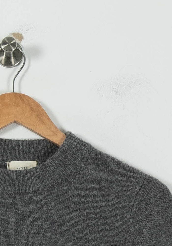 Robe Pull Grise - Taille S/36 de la marque Petite Mendigote | PARAD87081 - Vendu par Paradigme - Image 3