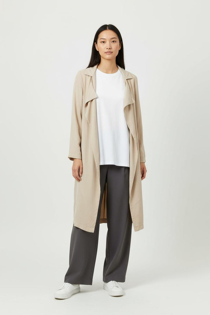 Trench Beige - Taille L/40 de la marque La Fée Maraboutée | PARAD87086 - Vendu par Paradigme - Image 1
