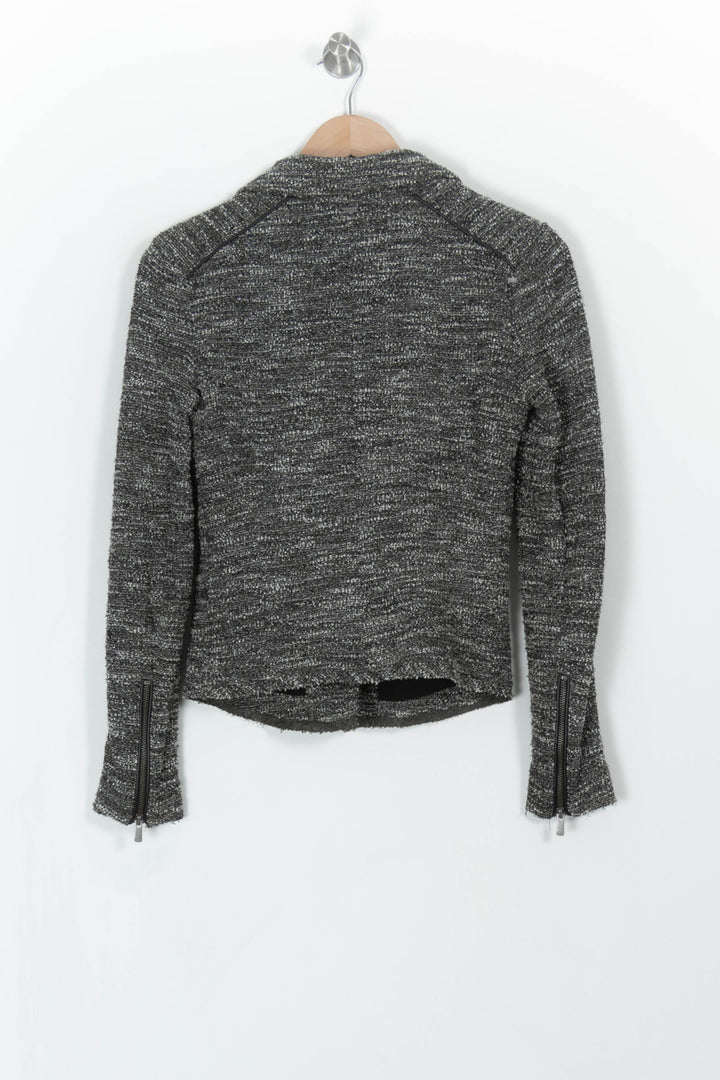Veste Noire et Grise - Taille S/36 de la marque IKKS | PARAD87108 - Vendu par Paradigme - Image 2