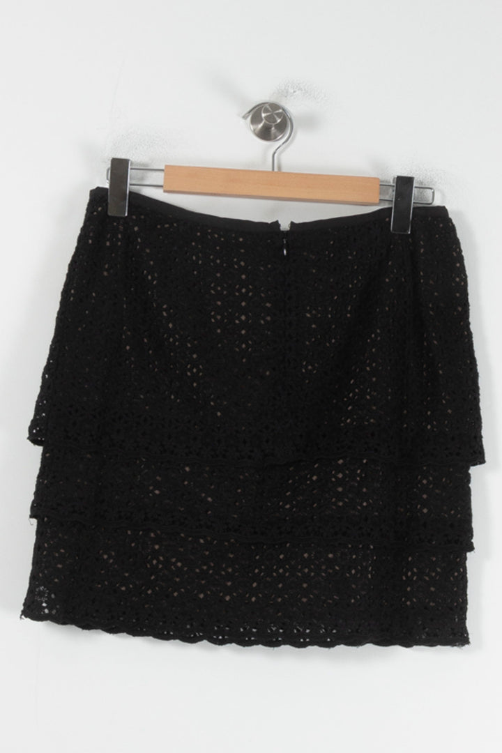 Jupe Courte Noire - Taille XL/42 de la marque IKKS | PARAD87110 - Vendu par Paradigme - Image 4