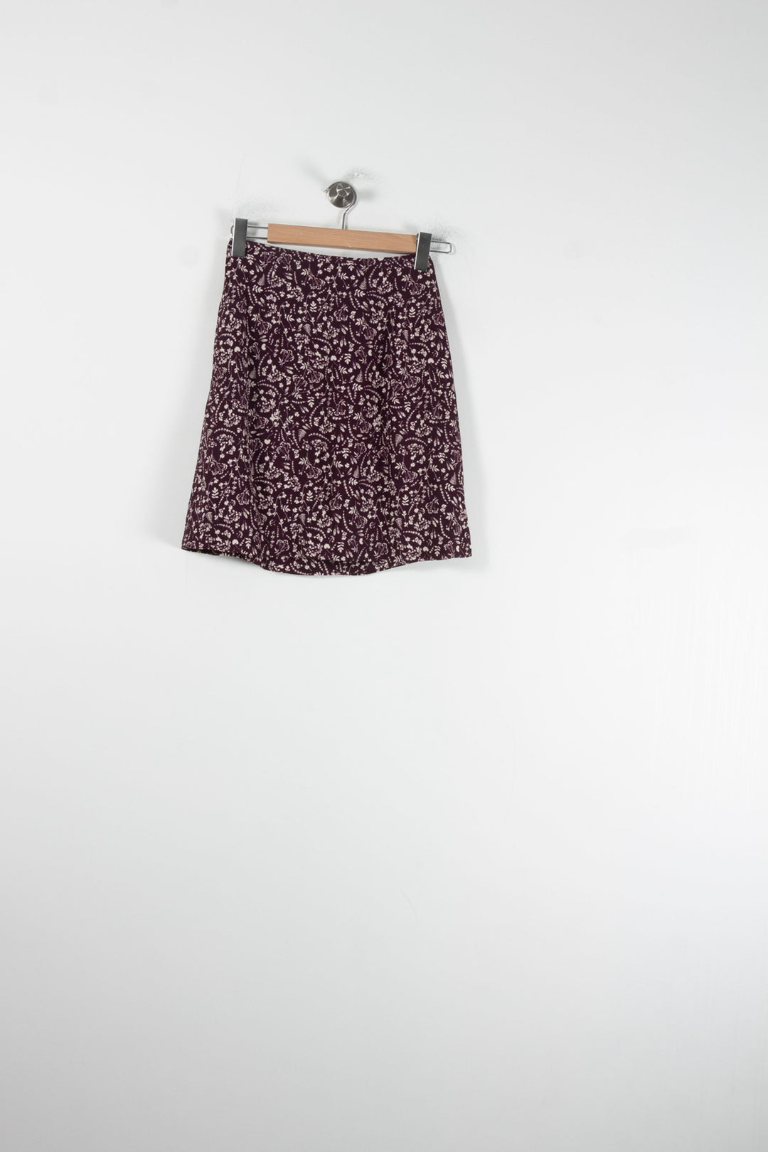Jupe Imprimée Bordeaux et Blanc - Taille XS/34 de la marque Comptoir des Cotonniers | PARAD87129 - Vendu par Paradigme - Image 4