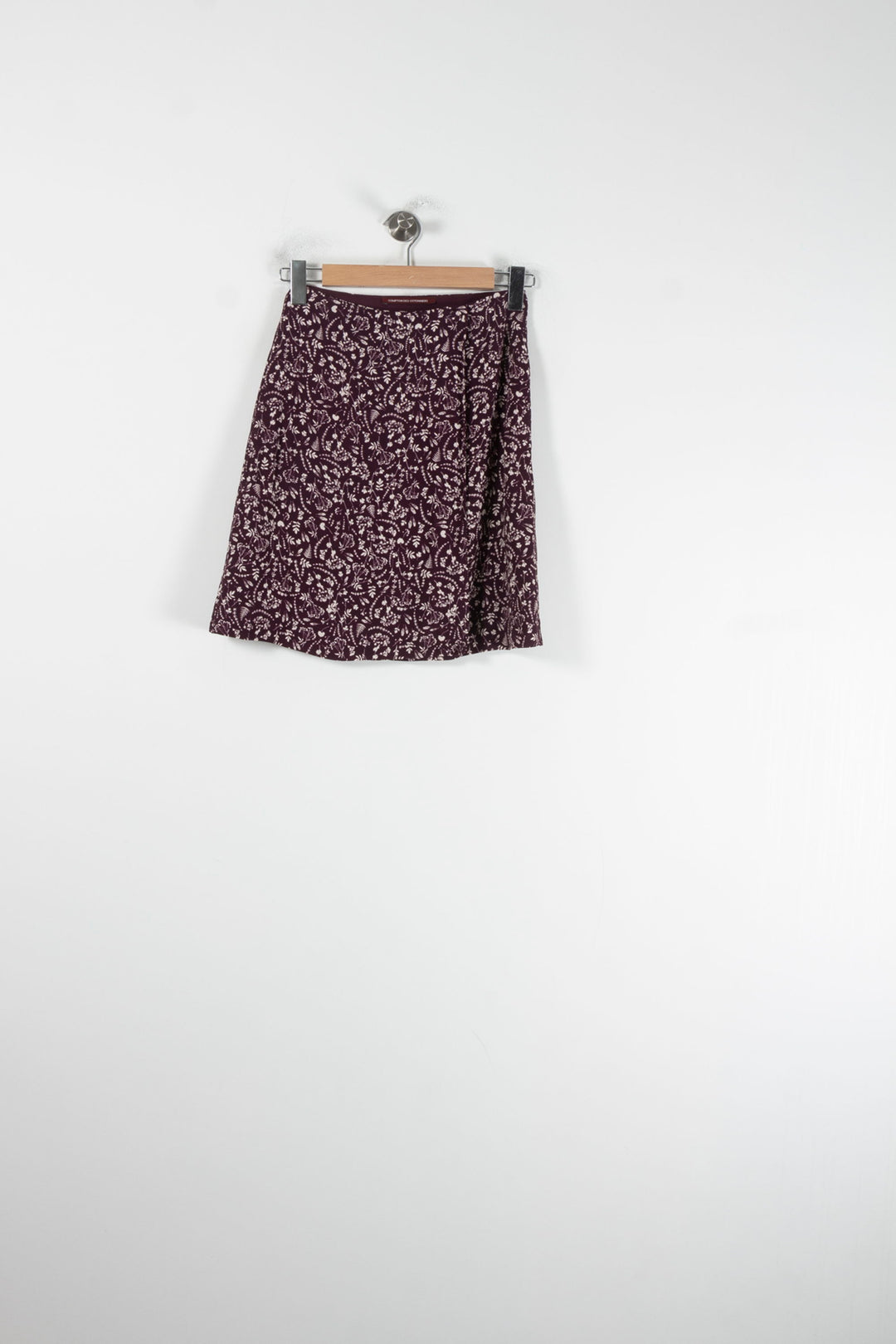 Jupe Imprimée Bordeaux et Blanc - Taille XS/34 de la marque Comptoir des Cotonniers | PARAD87129 - Vendu par Paradigme - Image 2