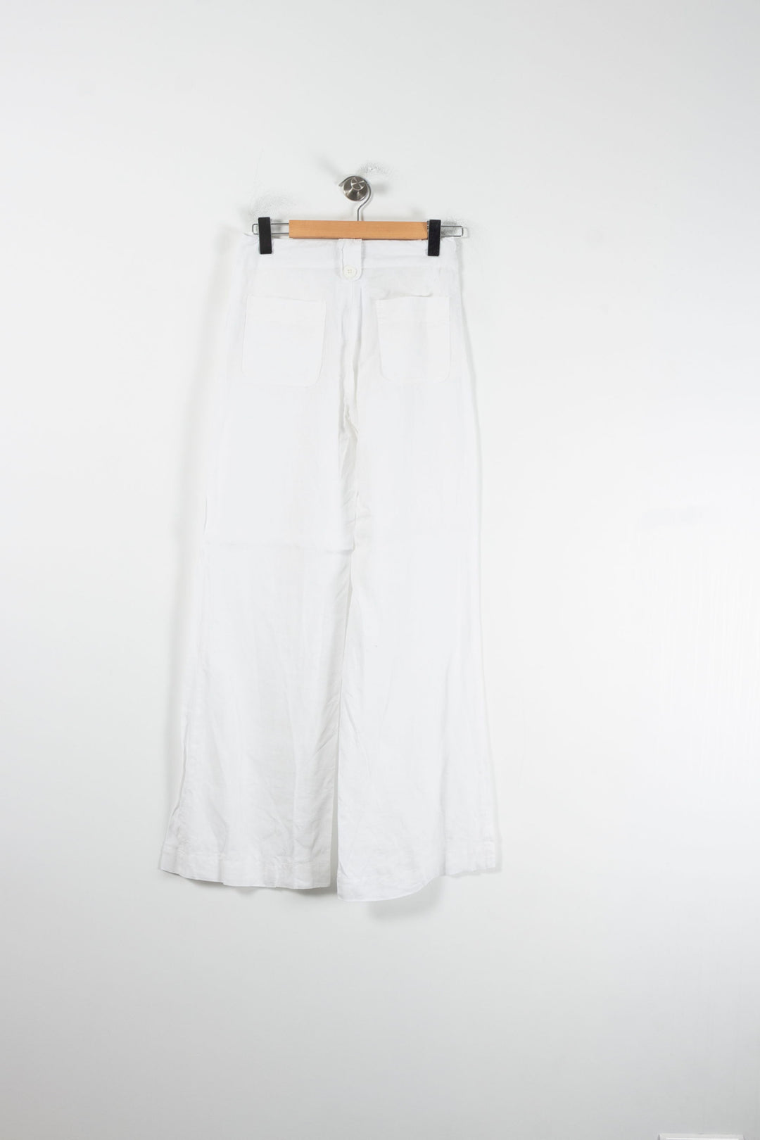 Pantalon Large Blanc - Taille S/36 de la marque Kookai | PARAD87146 - Vendu par Paradigme - Image 4