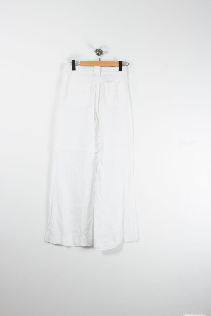 Pantalon Large Blanc - Taille S/36 de la marque Kookai | PARAD87146 - Vendu par Paradigme - Image 4