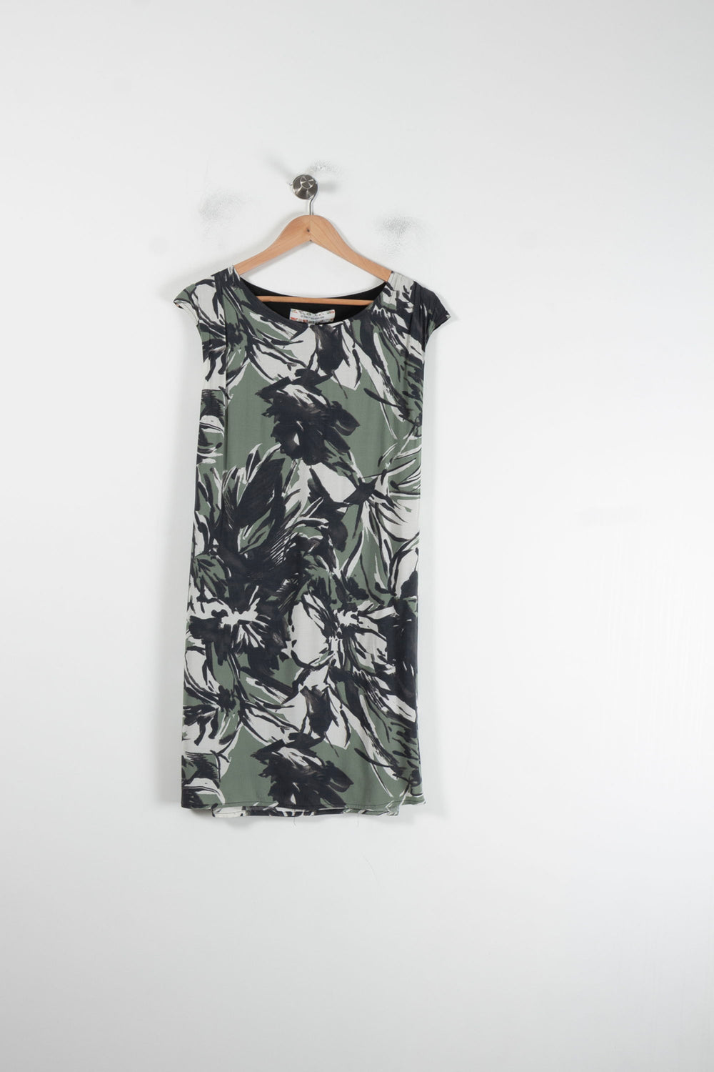 Robe Verte et Noire - Taille L/40 de la marque La Fée Maraboutée | PARAD87149 - Vendu par Paradigme - Image 2