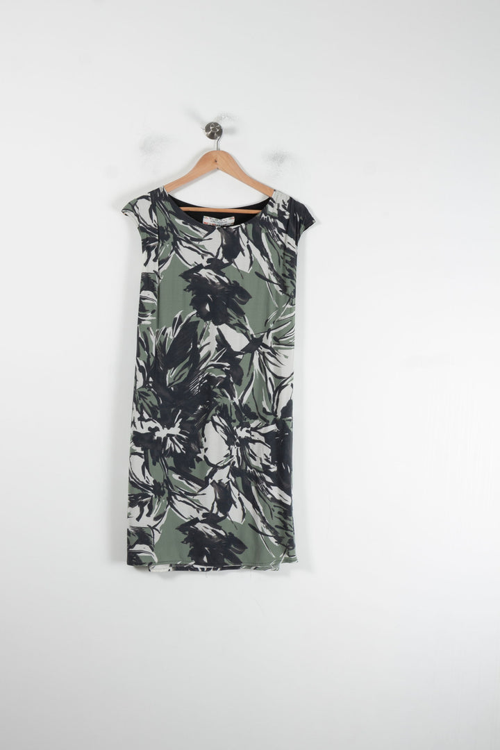 Robe Verte et Noire - Taille L/40 de la marque La Fée Maraboutée | PARAD87149 - Vendu par Paradigme - Image 2
