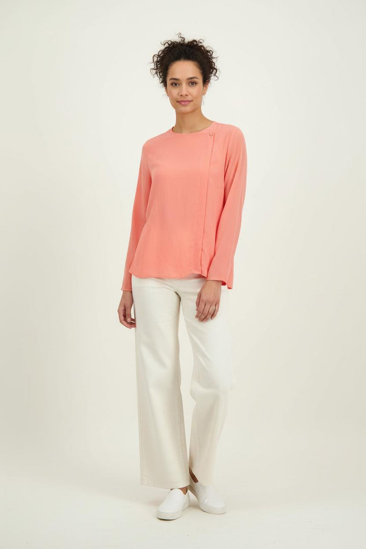 Blouse Orange - Taille M/38 de la marque Opullence | PARAD87168 - Vendu par Paradigme - Image 1