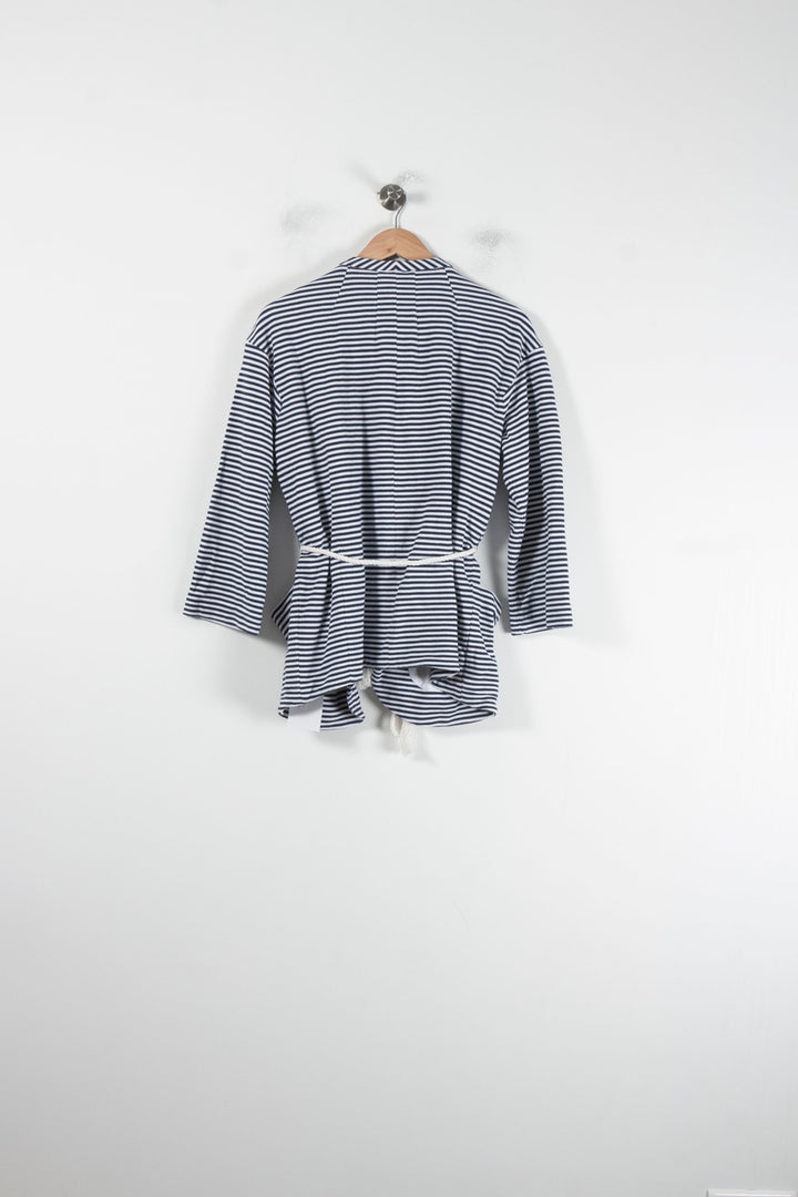 Veste Bleu et Blanc - Taille L/40 de la marque Manoush | PARAD87176 - Vendu par Paradigme - Image 4