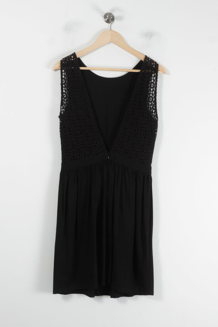 Robe Midi Noire - Taille S/36 de la marque Comptoir des Cotonniers | PARAD87180 - Vendu par Paradigme - Image 4