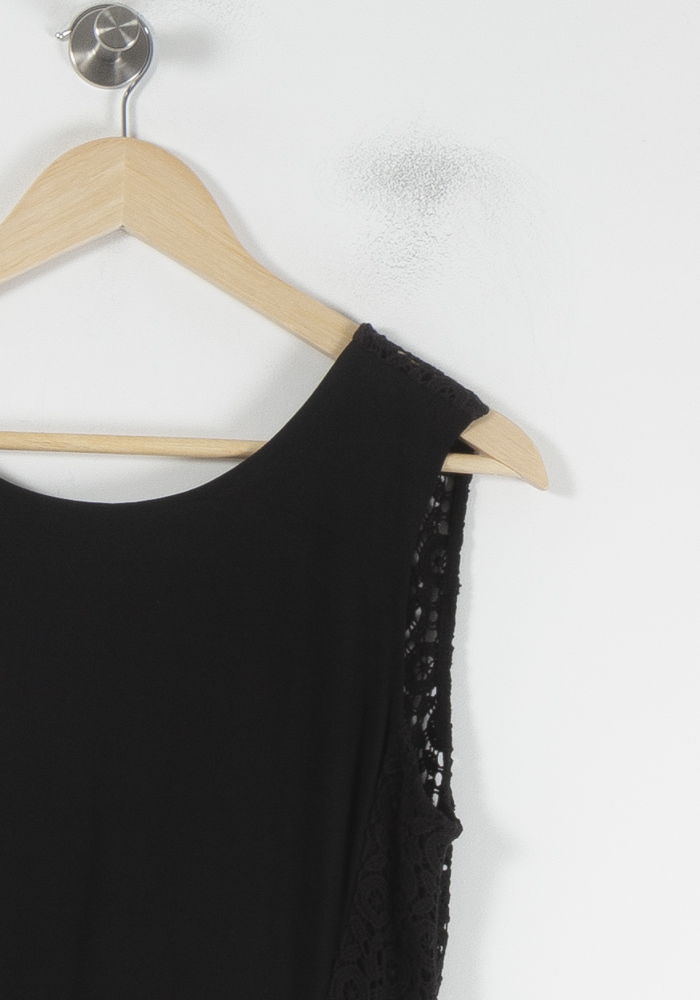 Robe Midi Noire - Taille S/36 de la marque Comptoir des Cotonniers | PARAD87180 - Vendu par Paradigme - Image 3