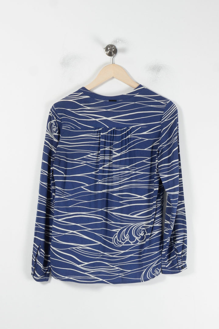 Blouse Bleue et Blanche - Taille XS/34 de la marque One Step | PARAD87186 - Vendu par Paradigme - Image 4