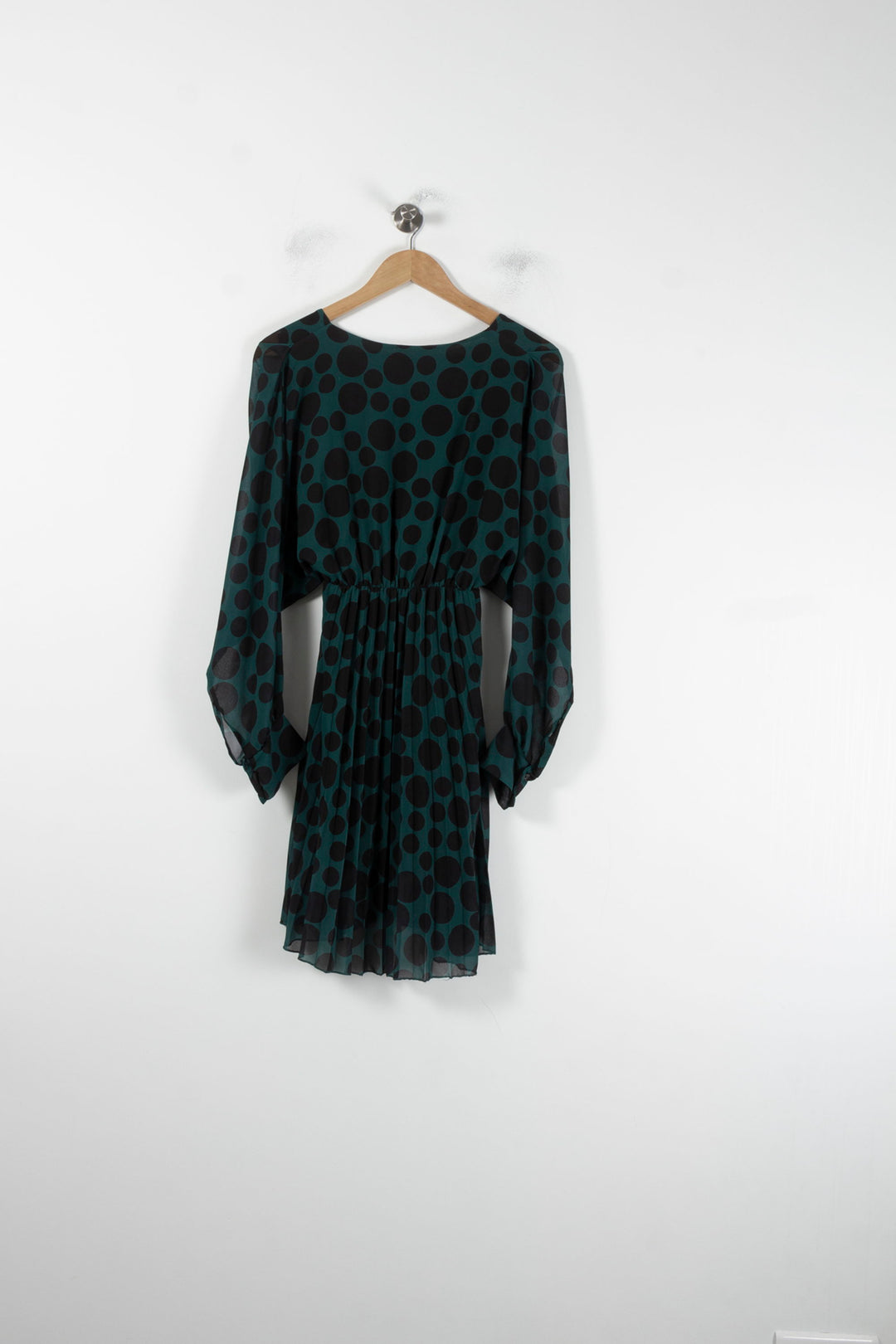 Robe Midi Verte et Noire - Taille XS/34 de la marque Sud express | PARAD87187 - Vendu par Paradigme - Image 4