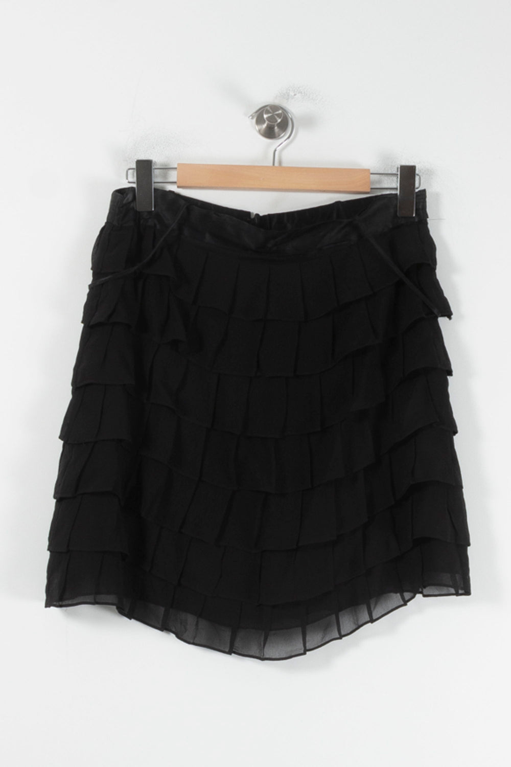 Jupe Noire - Taille M/38 de la marque Maje | PARAD87194 - Vendu par Paradigme - Image 2