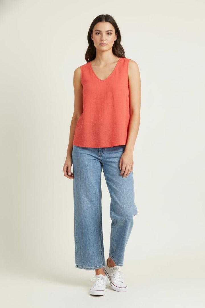 Débardeur Orange - Taille XL/42 de la marque I.Code | PARAD87199 - Vendu par Paradigme - Image 1