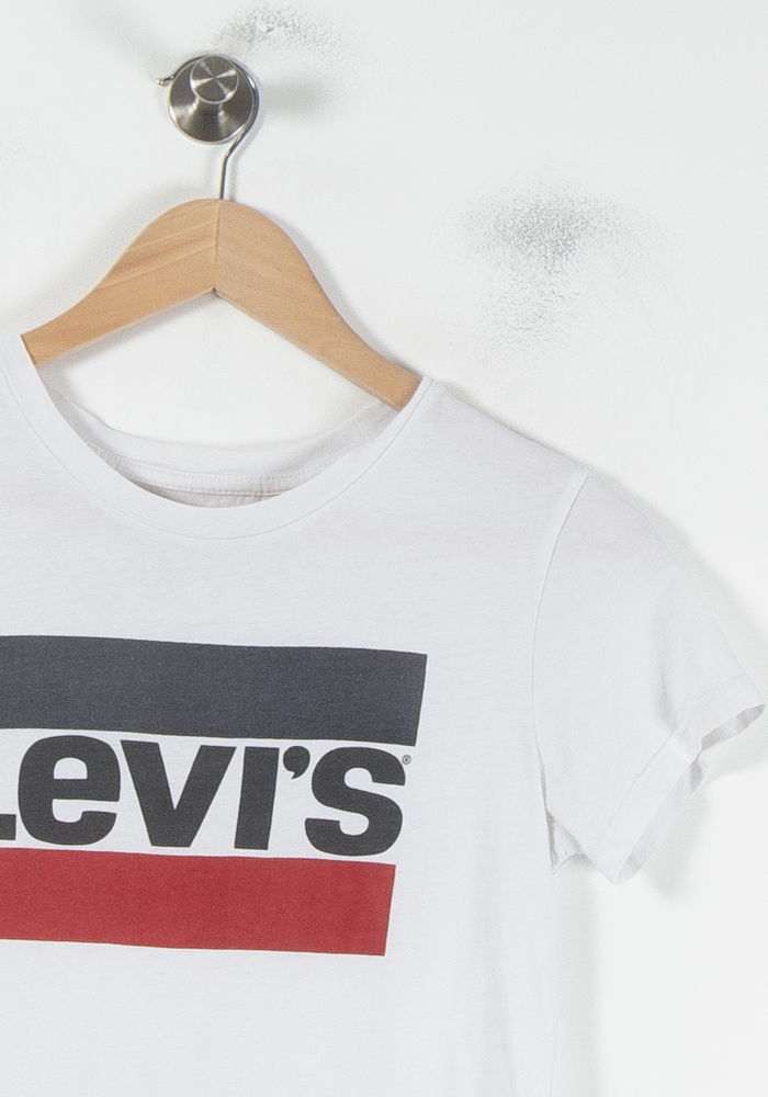 Tee-shirt Blanc - Taille XS/34 de la marque Levi's | PARAD87217 - Vendu par Paradigme - Image 3