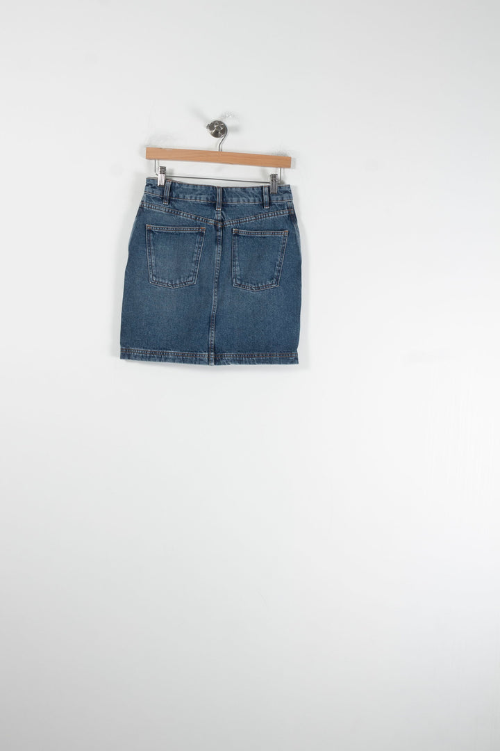 Jupe en Jean Bleue - Taille XS/34 de la marque Sézane | PARAD87229 - Vendu par Paradigme - Image 4