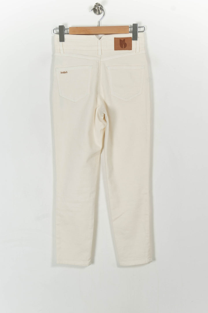 Jean Beige - Taille XS/34 de la marque ba&sh | PARAD87231 - Vendu par Paradigme - Image 4