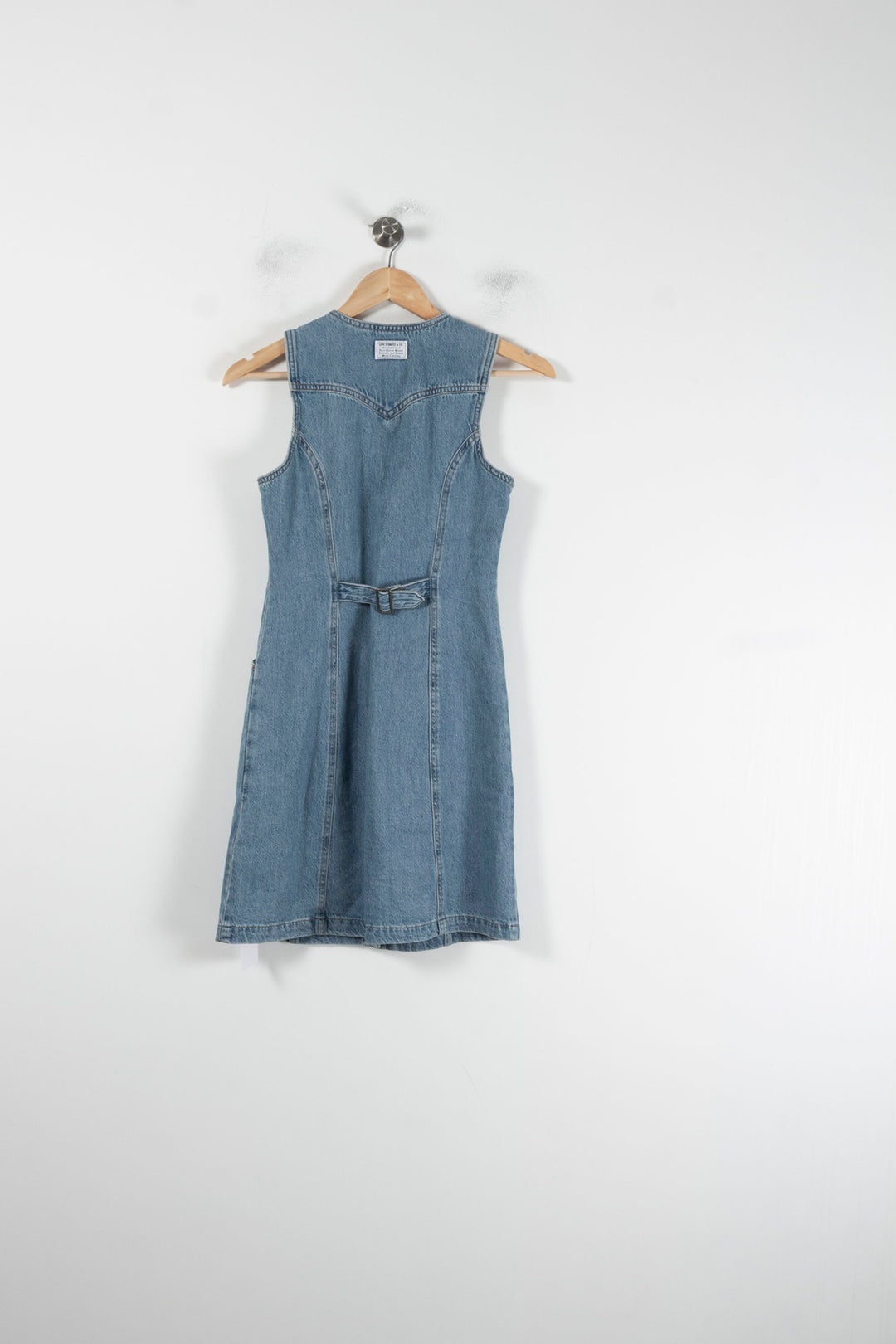 Robe en Jean Bleue - Taille XS/34 de la marque Levi's | PARAD87232 - Vendu par Paradigme - Image 4