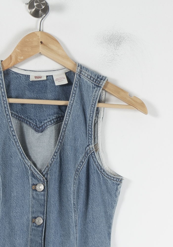 Robe en Jean Bleue - Taille XS/34 de la marque Levi's | PARAD87232 - Vendu par Paradigme - Image 3