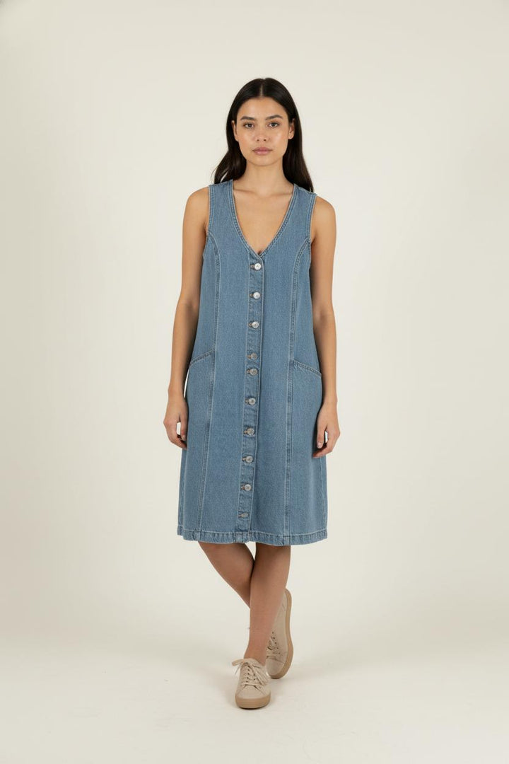 Robe en Jean Bleue - Taille XS/34 de la marque Levi's | PARAD87232 - Vendu par Paradigme - Image 1