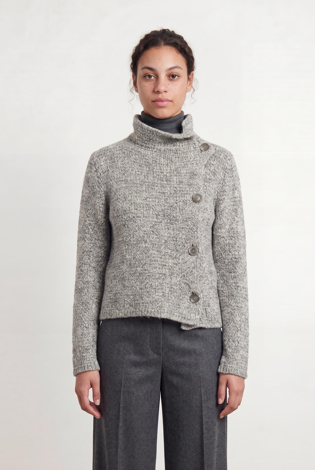 Cardigan Gris - Taille L/40 de la marque Max Mara | PARAD87238 - Vendu par Paradigme - Image 1