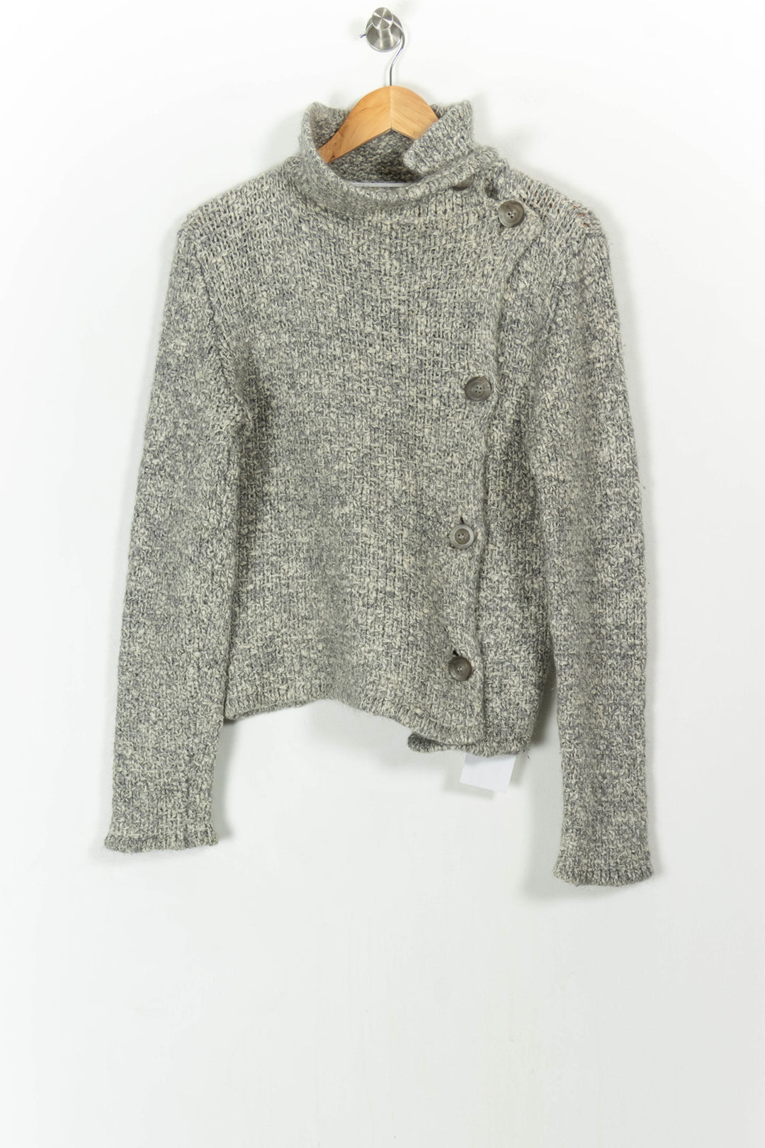 Cardigan Gris - Taille L/40 de la marque Max Mara | PARAD87238 - Vendu par Paradigme - Image 2