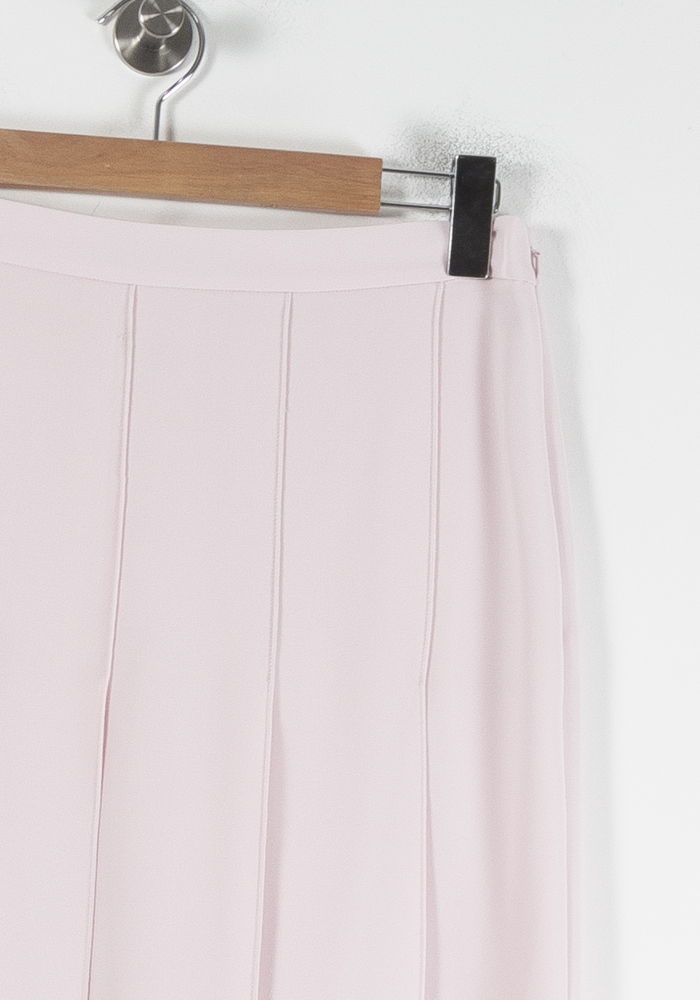 Jupe Plissée Rose - Taille XL/42 de la marque Max Mara | PARAD87239 - Vendu par Paradigme - Image 3