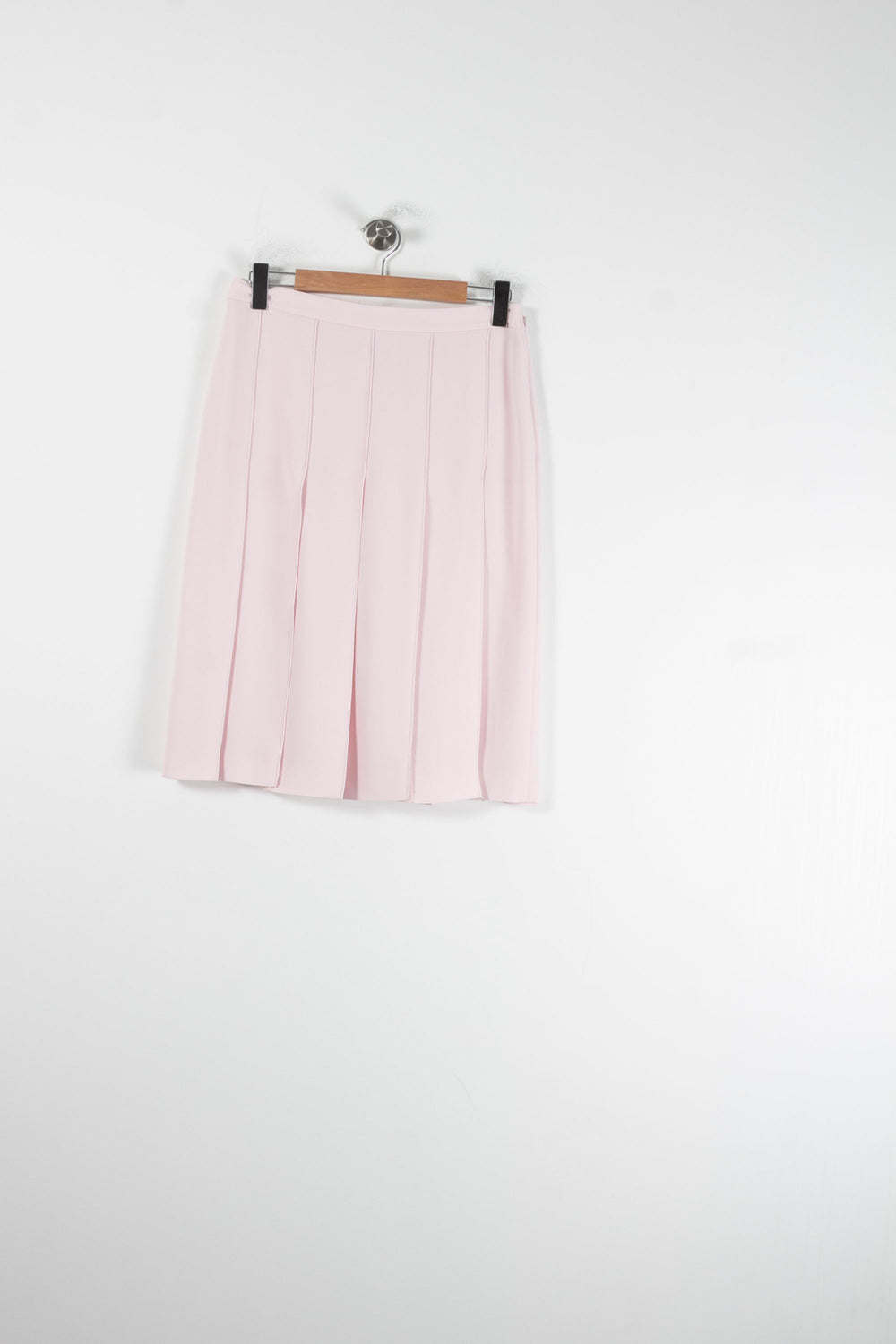 Jupe Plissée Rose - Taille XL/42 de la marque Max Mara | PARAD87239 - Vendu par Paradigme - Image 2
