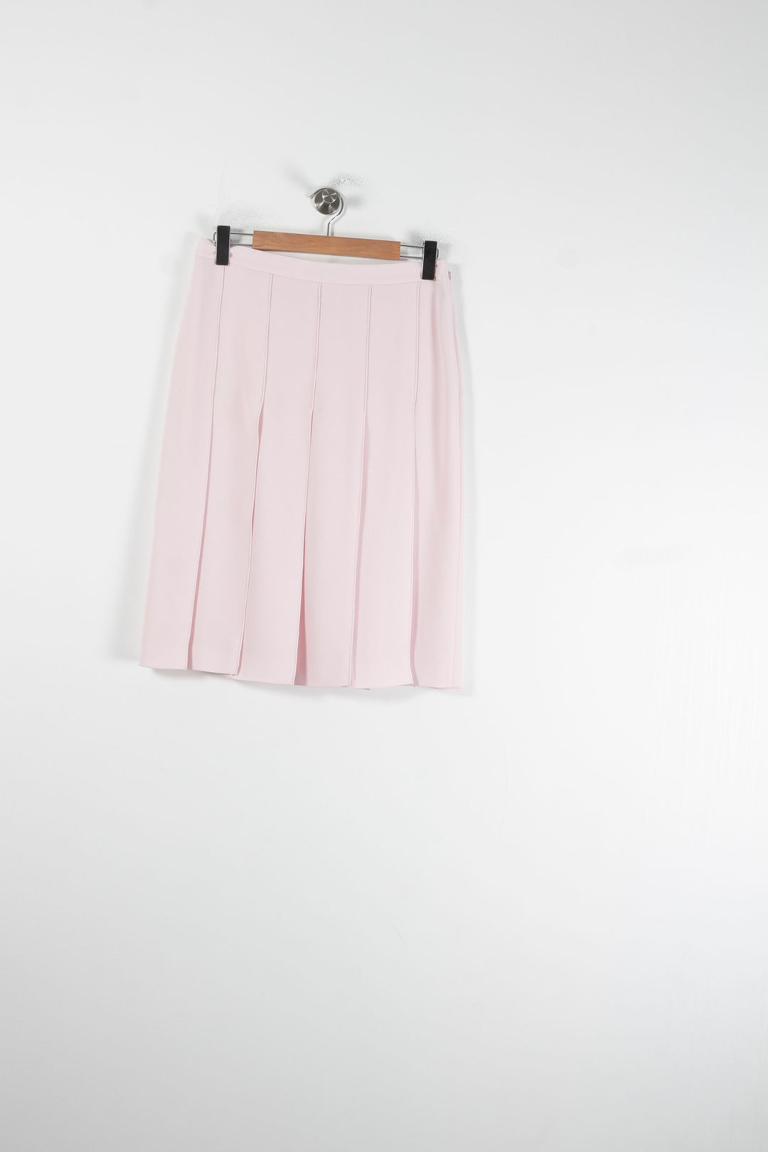 Jupe Plissée Rose - Taille XL/42 de la marque Max Mara | PARAD87239 - Vendu par Paradigme - Image 2