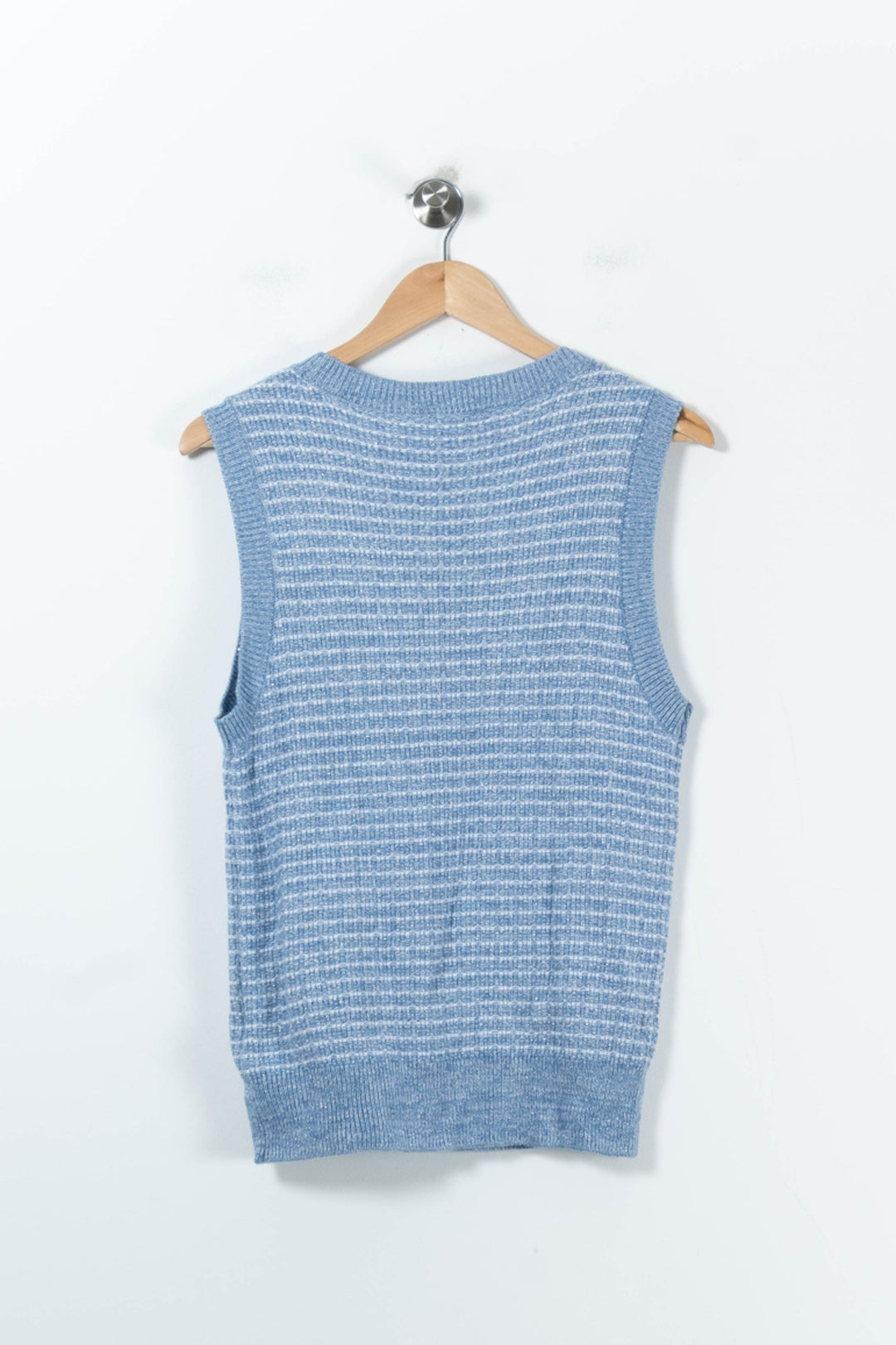Débardeur Bleu et Blanc - Taille M/38 de la marque Caroll | PARAD87246 - Vendu par Paradigme - Image 4