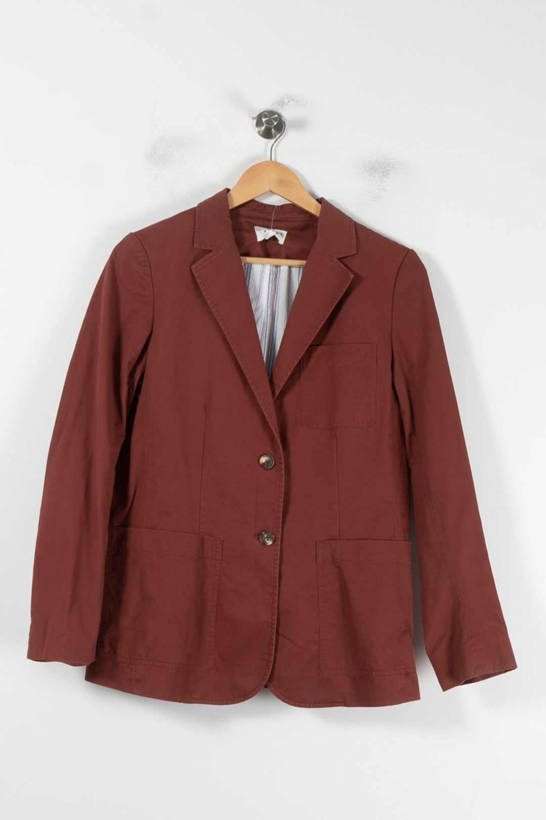 Blazer Marron - Taille L/40 de la marque Caroll | PARAD87252 - Vendu par Paradigme - Image 2