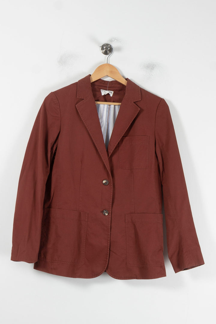 Blazer Marron - Taille L/40 de la marque Caroll | PARAD87252 - Vendu par Paradigme - Image 2