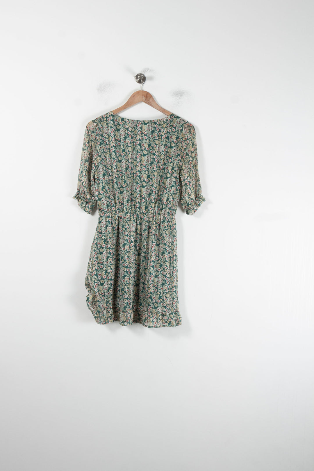 Robe Fleurie Verte - Taille S/36 de la marque La Petite Etoile | PARAD87260 - Vendu par Paradigme - Image 4