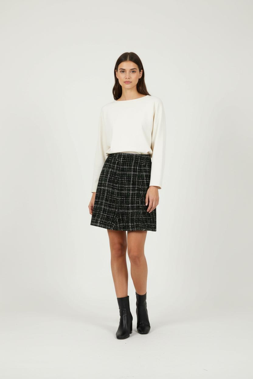 Jupe Évasée Noire - Taille XS/34 de la marque Kookai | PARAD87264 - Vendu par Paradigme - Image 1